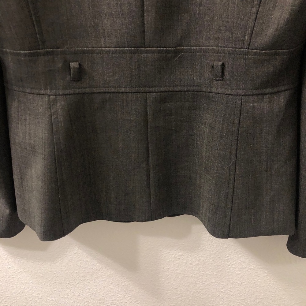 Alex Marie gray blazer size 4 - Picture 5 of 6
